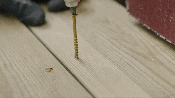power drill screw