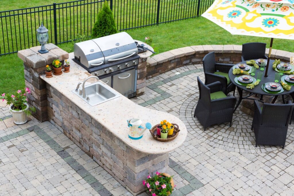 blackstone outdoor kitchen ideas