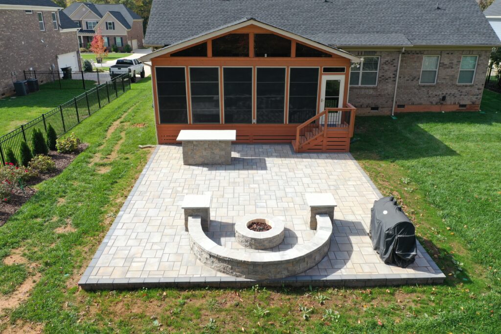 Custom Seating Around Your Fire Pit