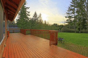 cedar vs pressure treated deck
